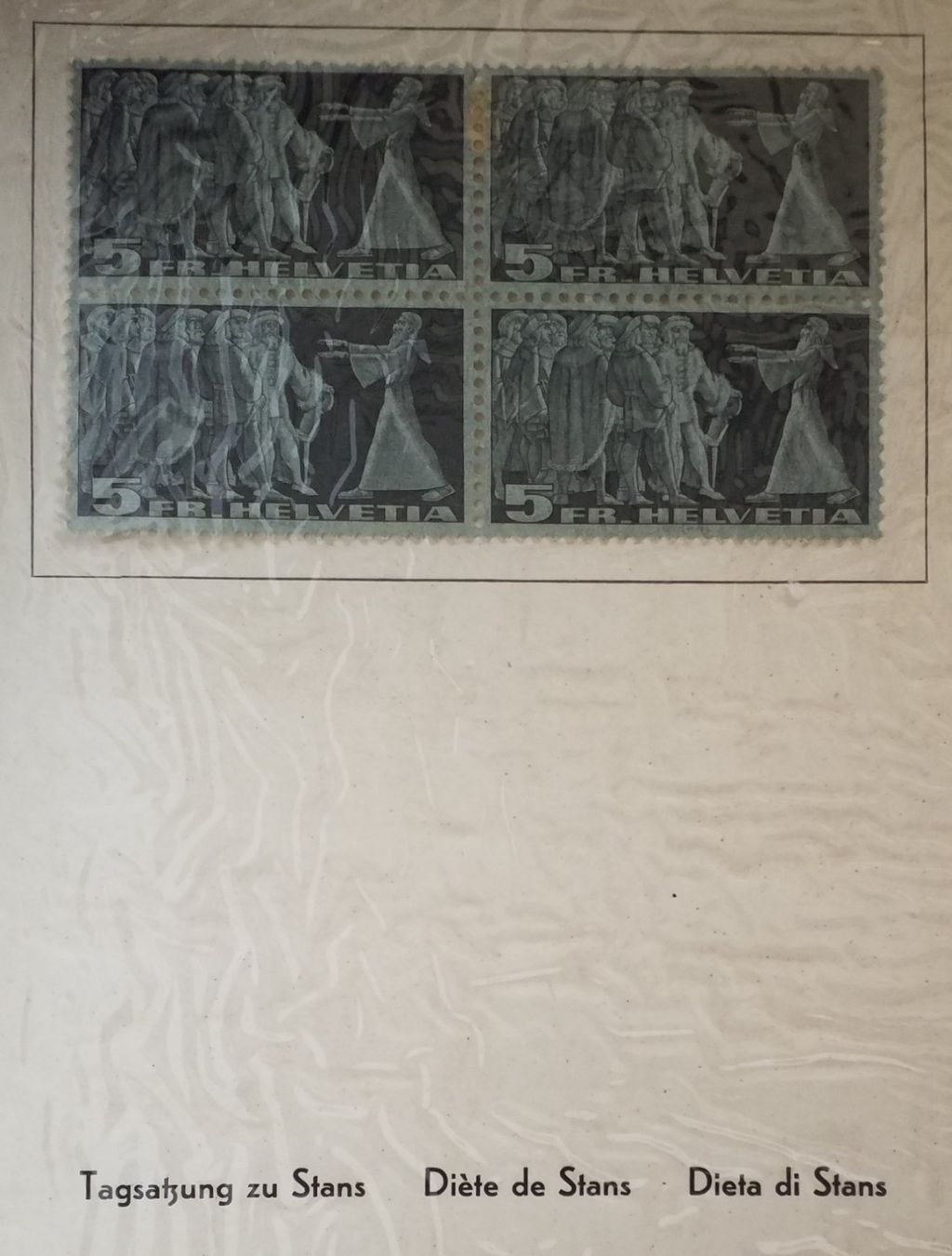 Tutti i francobolli: 1938, Geschenkheft Dauermarken, im 4-Block Kt. 540.-++ – Nuovo (secondo la descrizione) da Baden venduto da Eggi 1
