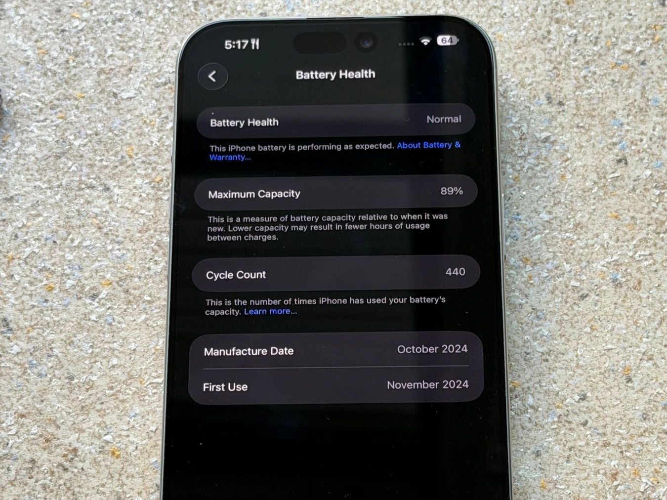 Apple Portables: iPhone 16 Pro Max – D'occasion à Regensdorf par dario5k 3