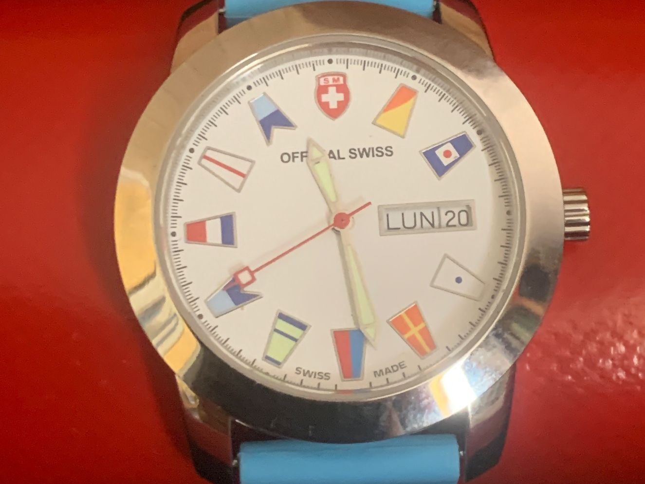 Uhren: Nautica - Montre Swiss Made Drapeau Marine Neuve – Gebraucht aus frasses von Claudeb00