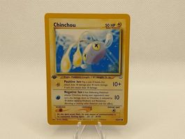 Chinchou 1st Edition Neo Revelation  | Near MINT | POKEMON