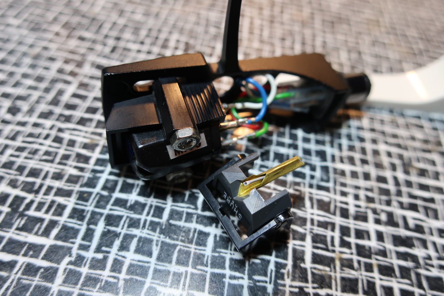 Giradischi: Shure M95G Tonabnehmer mit Headshell – Nuovo (secondo la descrizione) da Oberflachs venduto da genki-tama 3