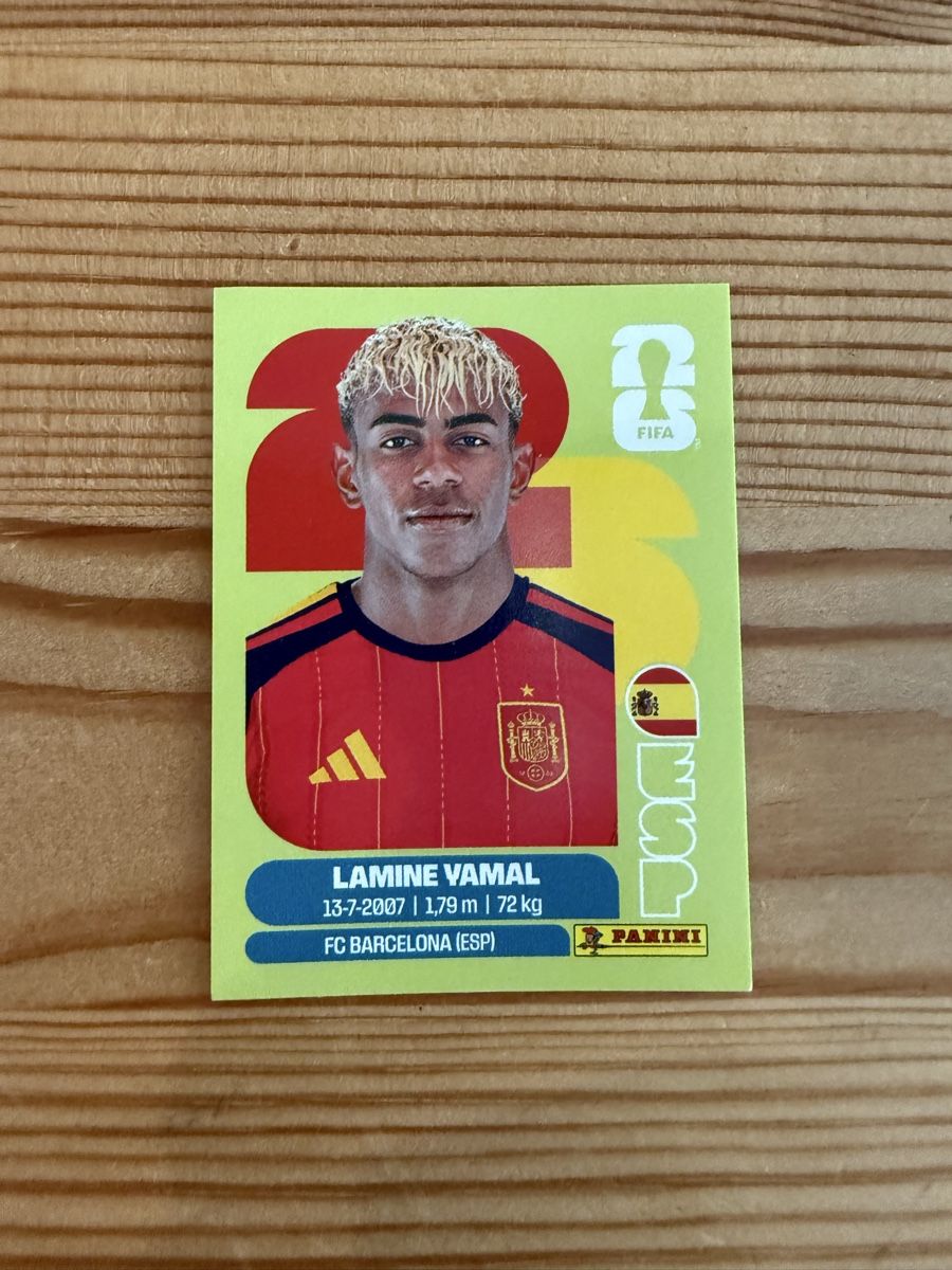 Panini Carte collezionabili: Panini Lamine Yamal ESP15 – Nuovo (secondo la descrizione) da Liebefeld venduto da Ronaldo-1996