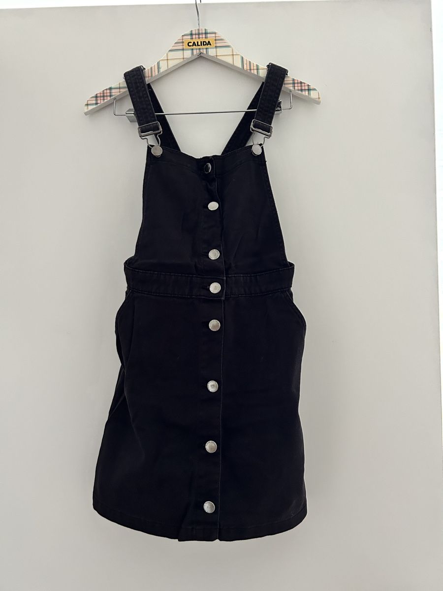 H&M Vestiti: Schwarzes Jeans Latzkleid Grösse 34 – Usato da Oberkirch LU venduto da a.nn.y