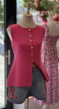 Jeans-Hose mit Top, SET, NEU, Gr. M-L, NP 119.-