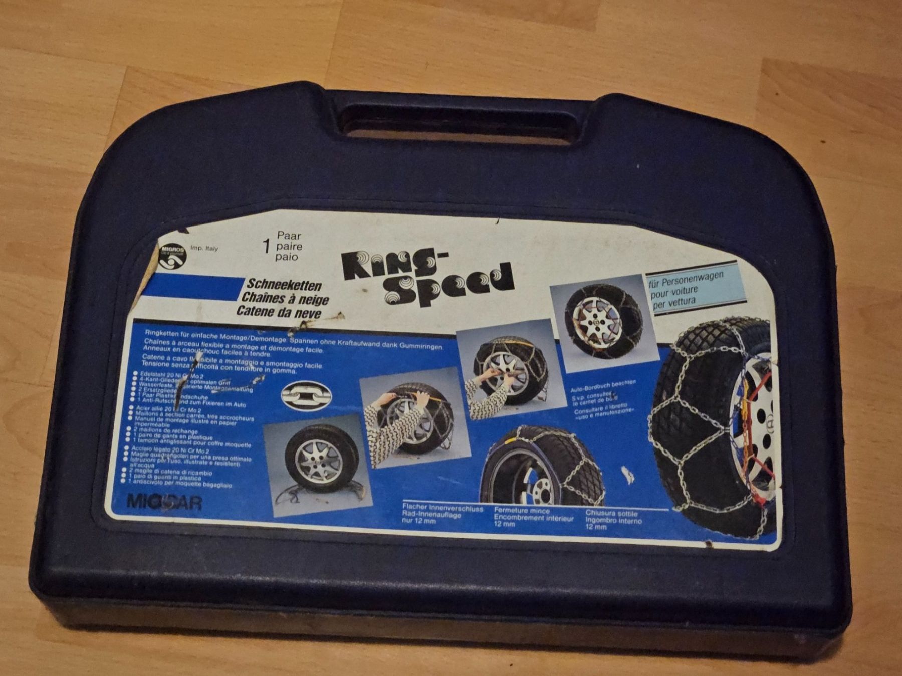 Catene da neve: Schneeketten Ring-Speed 060 6210.406 – Usato da Aesch BL venduto da Chrutli1