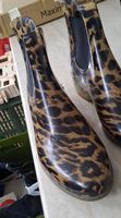 Coole Gummistiefel im Leopardenmuster, Grösse 38 wie neu