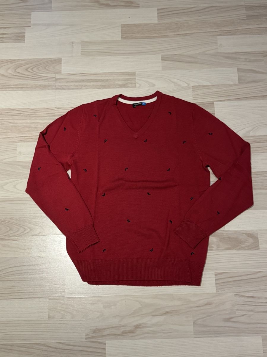 Lindeberg Maglioni & Felpe: J.Lindeberg Golf Pullover rot, Wolle, Gr. M – Usato da Gränichen venduto da lixil