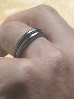 Fingerring Hämatith ( diverse Grössen)