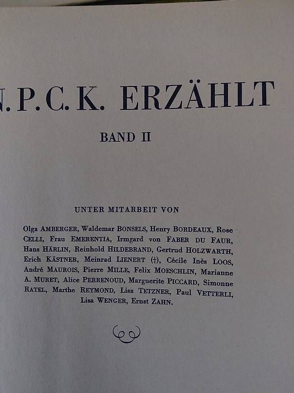Album: 4   N.P.C.K. erzählt. von Chocolats Nestle, Peter. – Usato da Zollikerberg venduto da Inhal 1