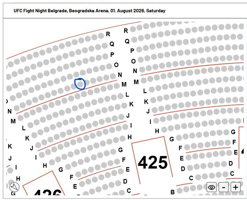 Biglietti: UFC BELGRAD 01.08.2026 1 Ticket – Nuovo e nell'imballaggio originale da Untersiggenthal venduto da HK-D 2