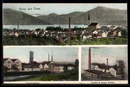 AK Cham, Papierfabrik, Fabrik Nestlé & Anglo Swiss, Totalans