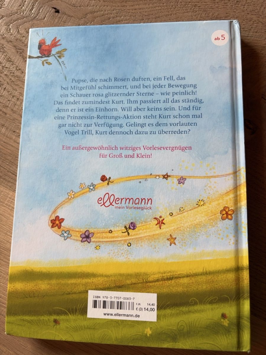 Libri: Kinderbuch: Kurt - Wer möchte schon ein Einhorn sein? – Usato da Saanenmöser venduto da ballerinas 1