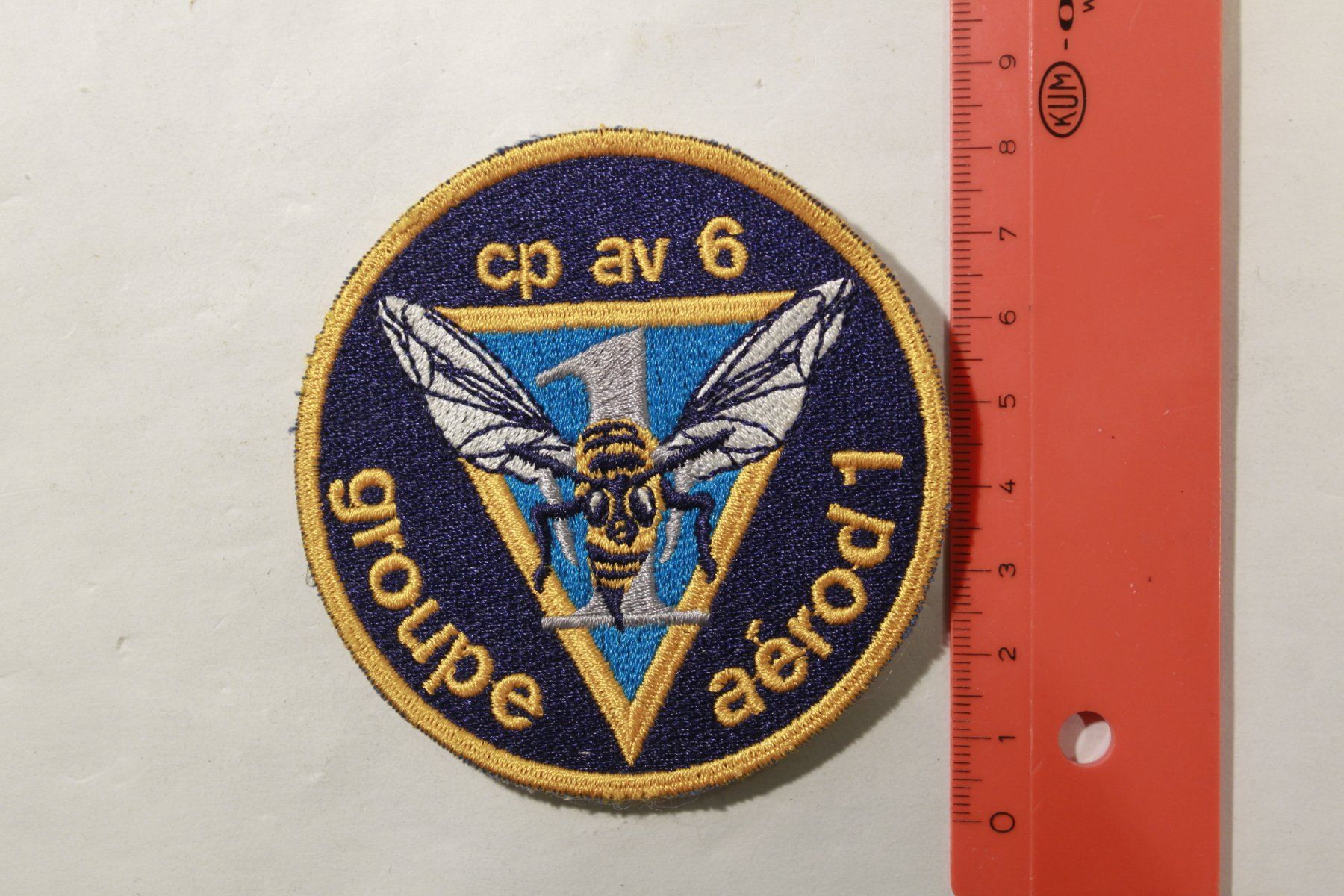 Schweizer Armee Placchette & Badge: Cp av 6 – Usato da La plaine venduto da 7A6T2ME