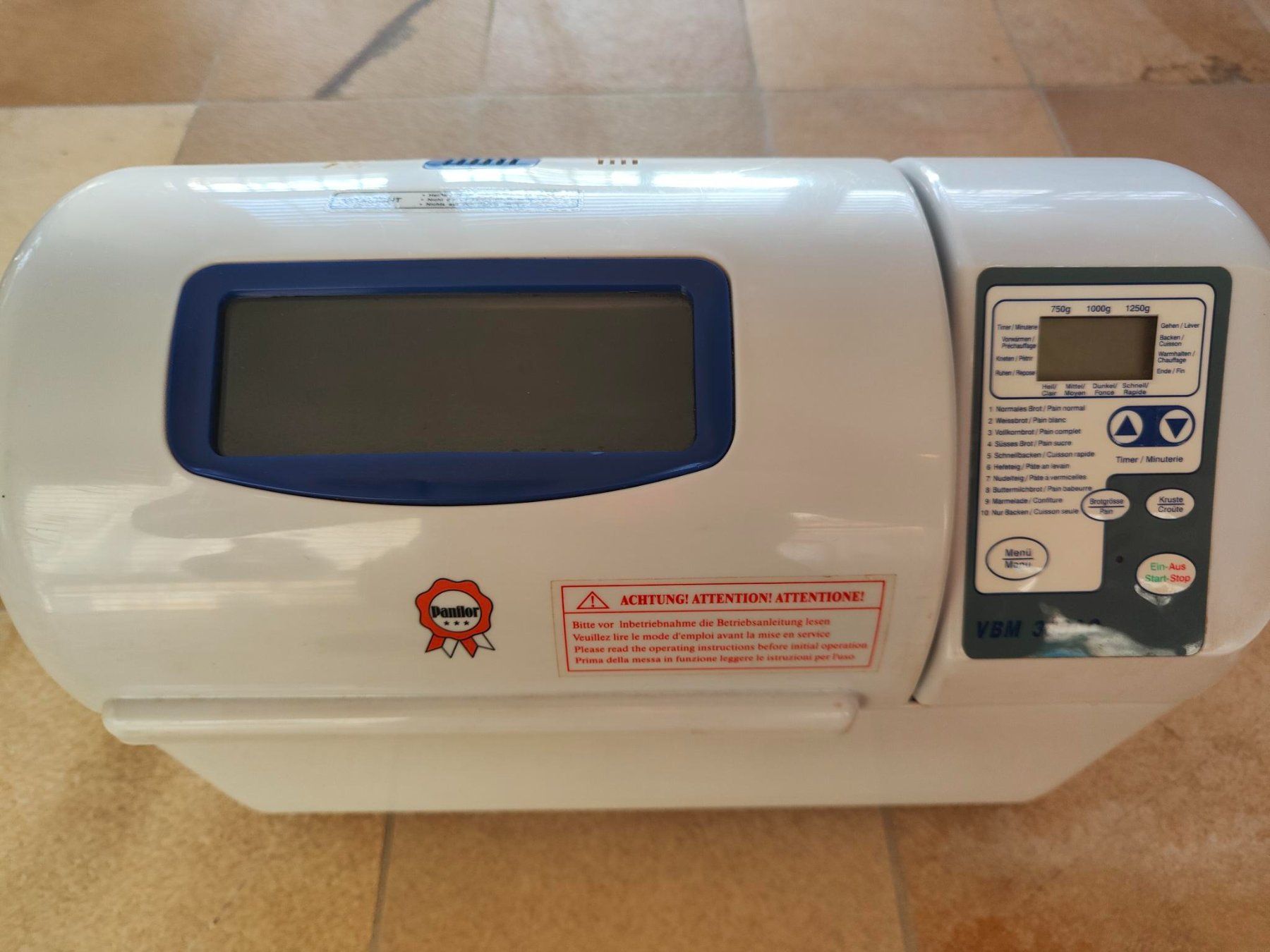 Elettrodomestici da cucina: Brotbackautomat Panflor VBM300AC – Usato da Liebistorf venduto da scaramanga60