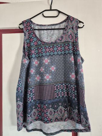 Top bunt gemustert Gr. 42/44