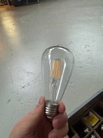 200Stück Retrolampe, 4Watt LED, Warmweiss, E27, 230V, Glas