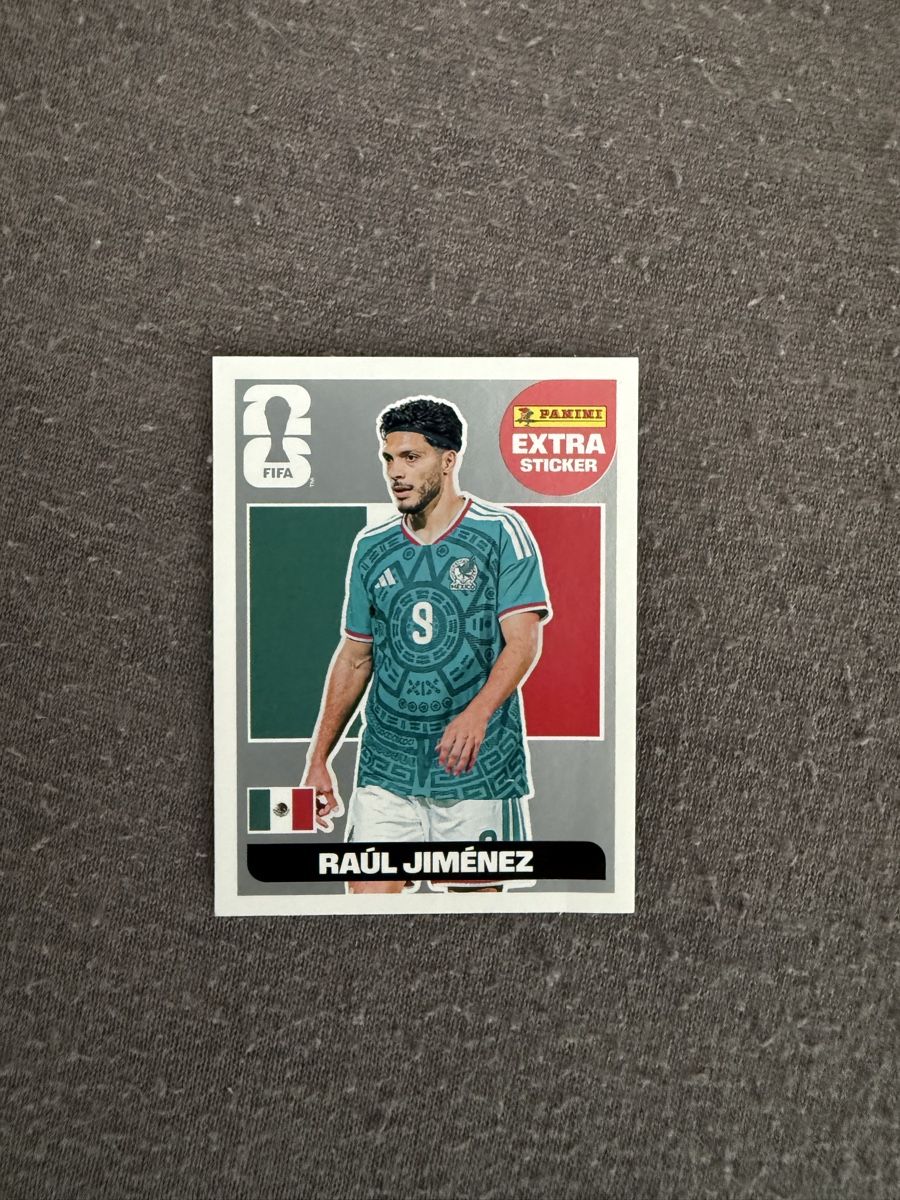 Panini Sammelbilder & Trading cards: Raul Jimenez Extra Sticker Panini SILBER – Neu (gemäss Beschreibung) aus Uznach von DaniRodrigues7