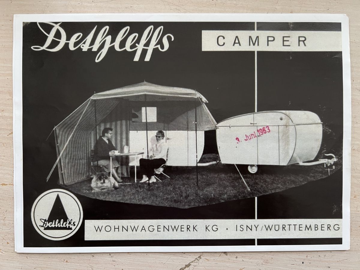 Dethleffs Rimorchi: Dethleffs Klappwohnwagen 1969 Vintage – Usato da Winterthur venduto da docman1966 6