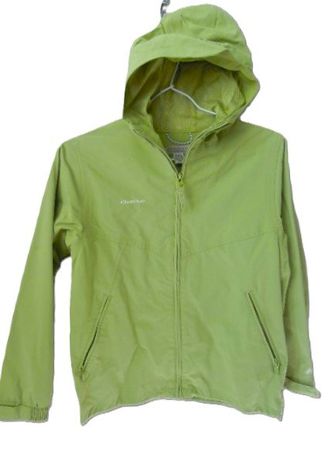 hellgrün Gr 146 152 158 Outdoorjacke Meshfutter Sommer Ügang