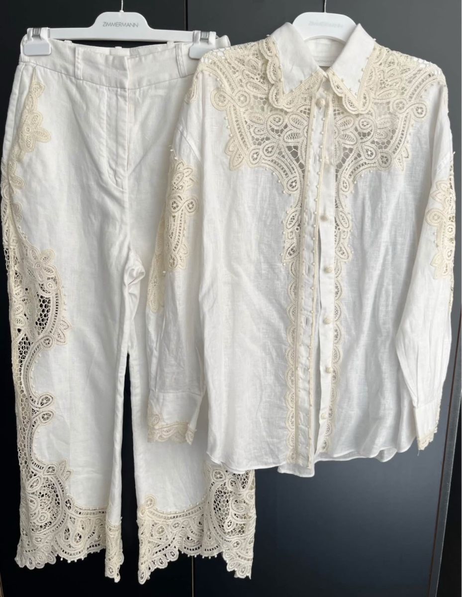 Zimmermann Tute: Zimmermann Elegant Blouse & Pants – Usato da St.Josefen venduto da lop_lh8d 6