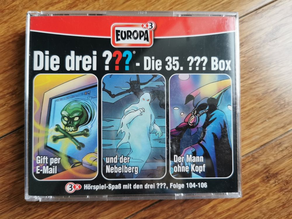 Die drei ??? Fragezeichen Hörspiel CD Box Folge 104 106 Kaufen auf Ricardo