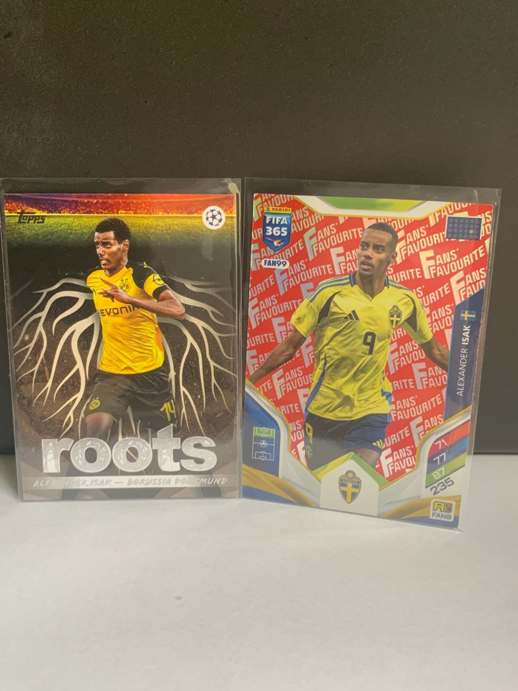 Panini Sammelbilder & Trading cards: Alexander Isak Sammelkarten Set 2 Karten – Neu (gemäss Beschreibung) aus Flawil von Juventino93