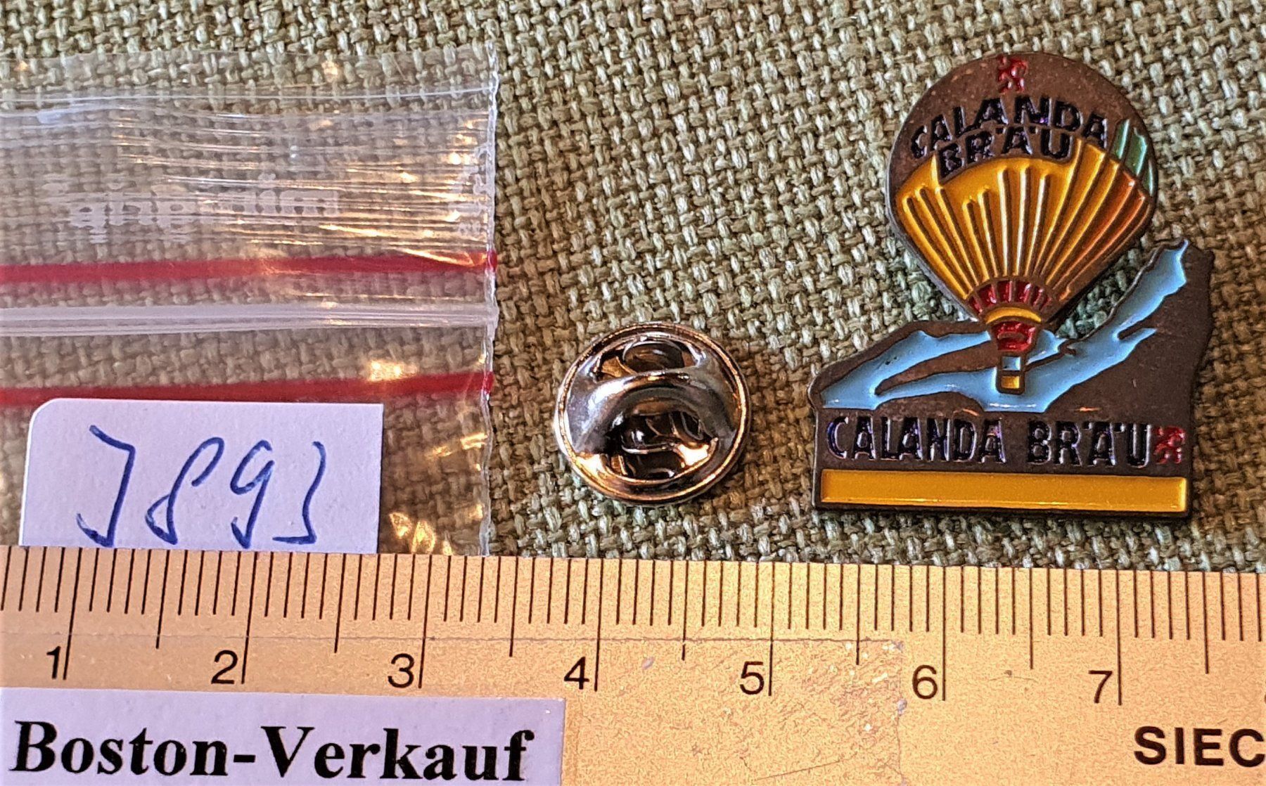 Placchette & Badge: X12  Pin Calanda Bräu Ballon Graubünden – Usato da Reinach BL venduto da Boston-Verkauf 1