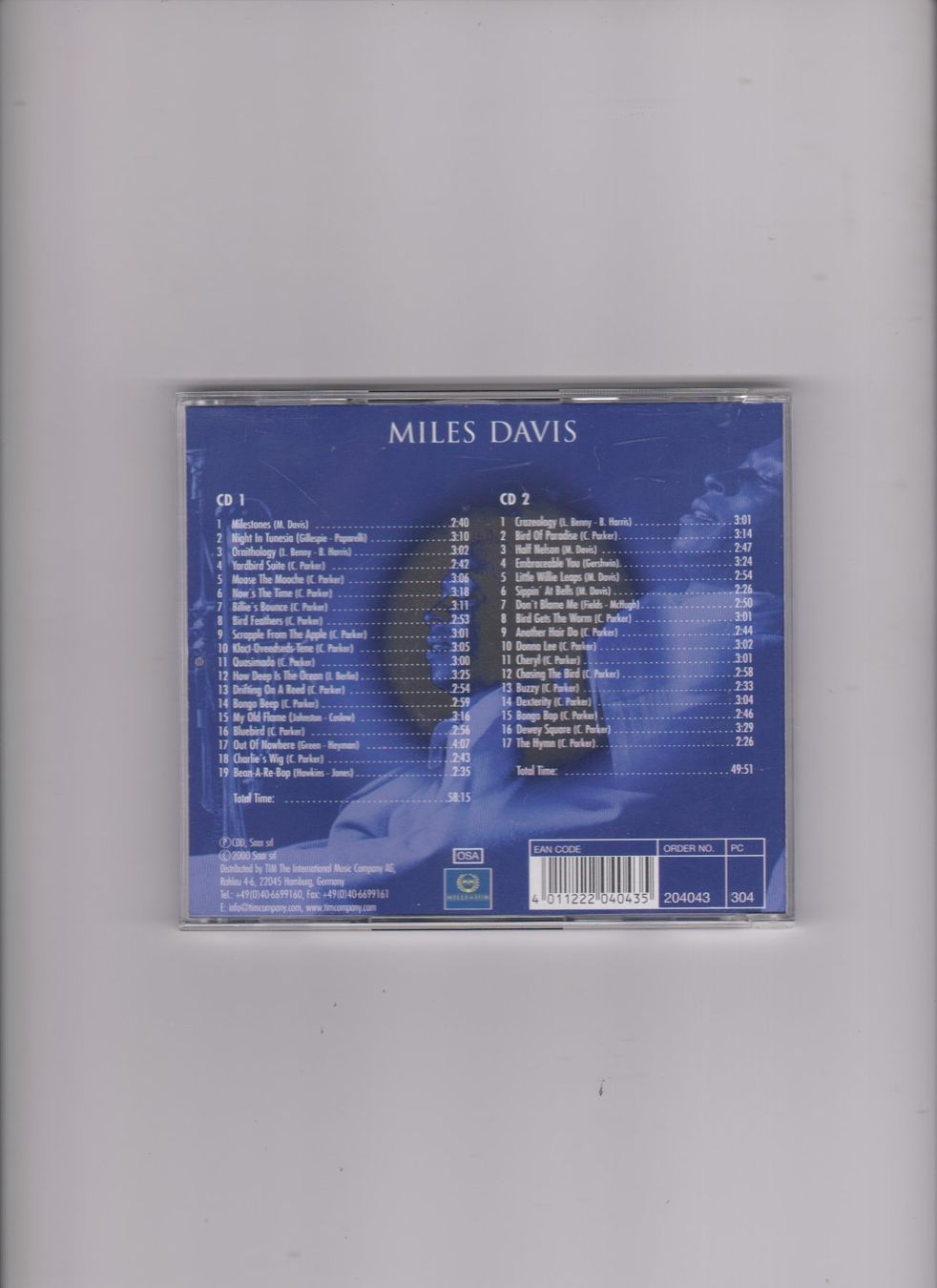 CDs: Miles Davis Millenium Collection DCD – D'occasion à Bex par Canouille 1