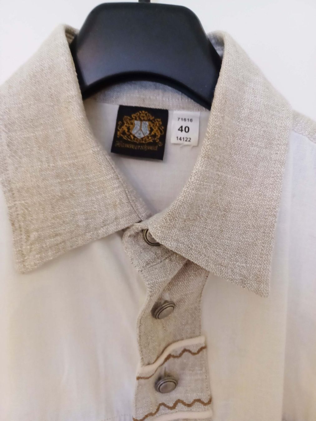 Camicie: Herrenhemd Gr. 40 Hammerschmid – Nuovo (secondo la descrizione) da Niederrohrdorf venduto da Papillon_47 1