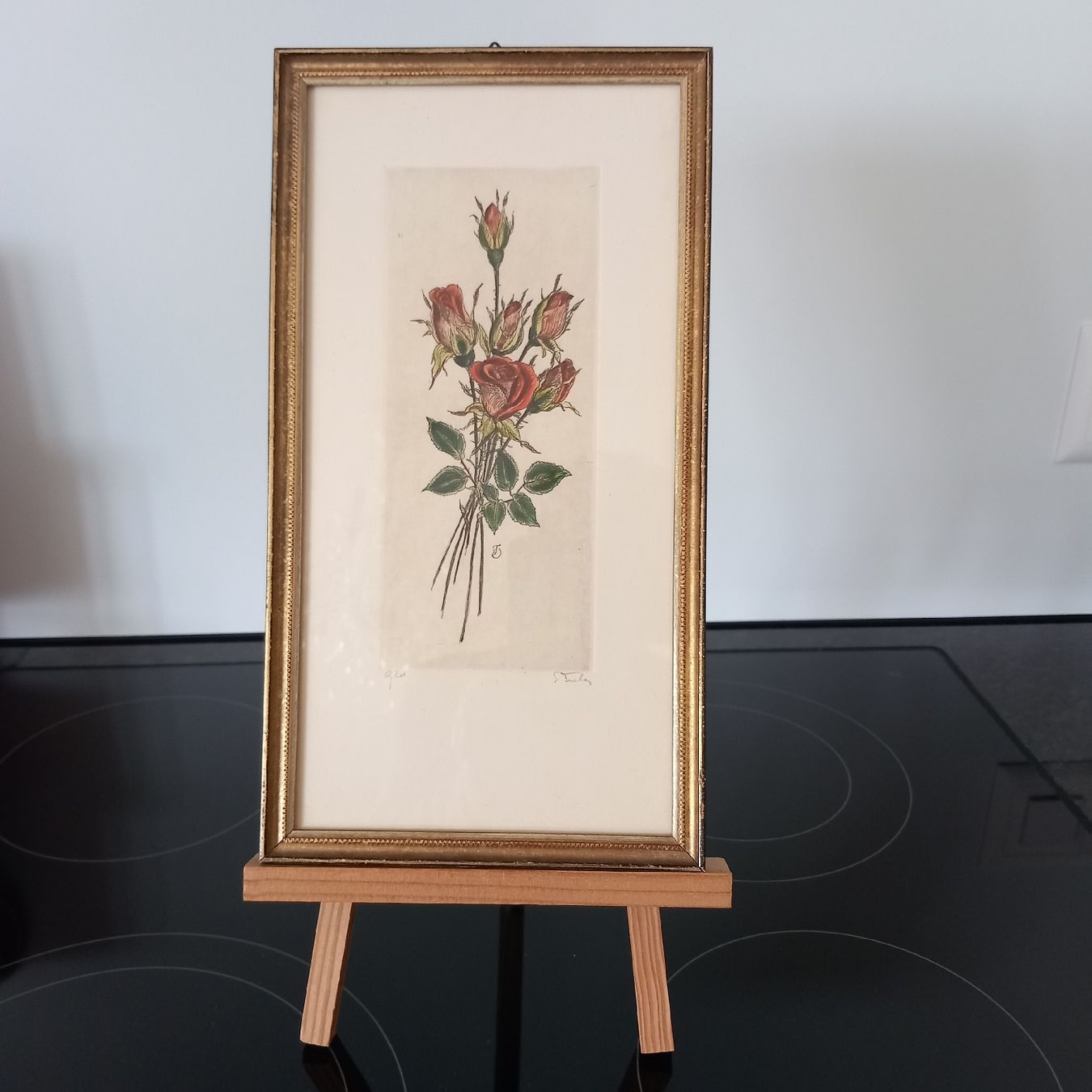 Poster & Bilder: Antikes Rosen Bild / Nostalgie – Gebraucht aus Aegerten von gismolini 4