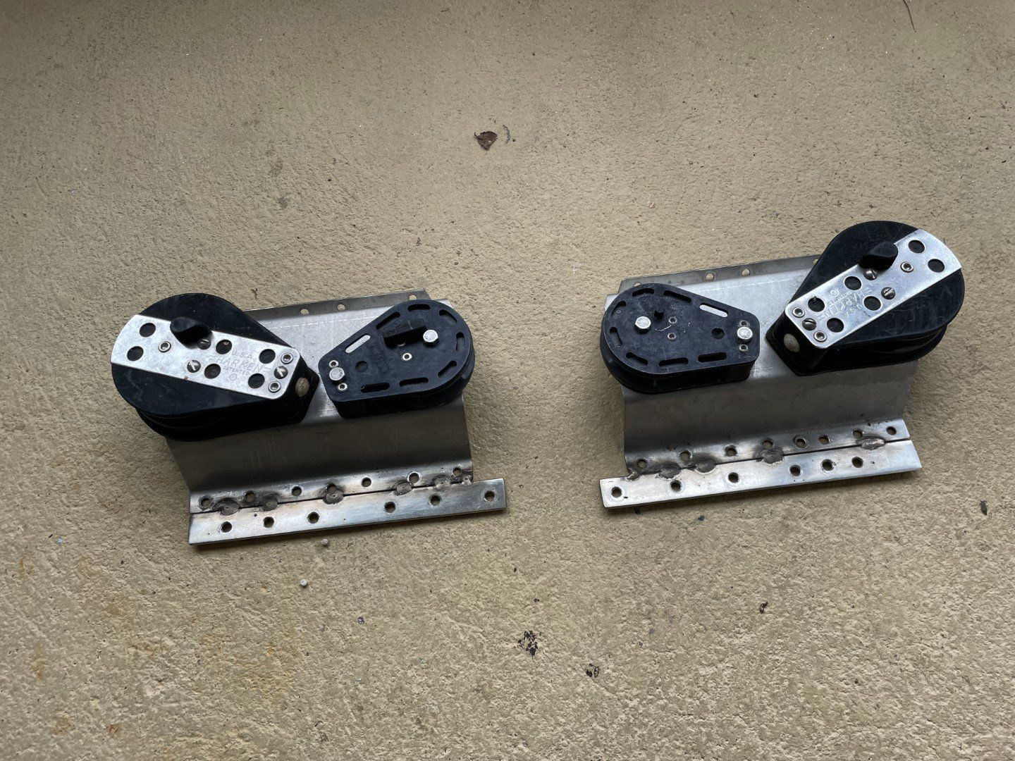Altro per stoccaggio & trasporto: Umlenkrollen Harken / 2 Set – Usato da Richterswil venduto da Blue210 2