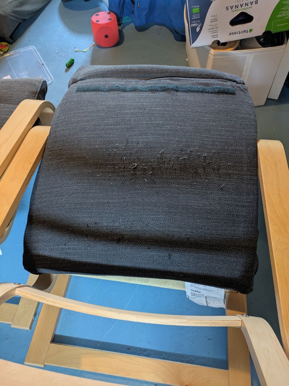 Ikea Poltrone: 2x Poäng Sessel dunkelgrau  – Usato da Bischofszell venduto da mizu19 3