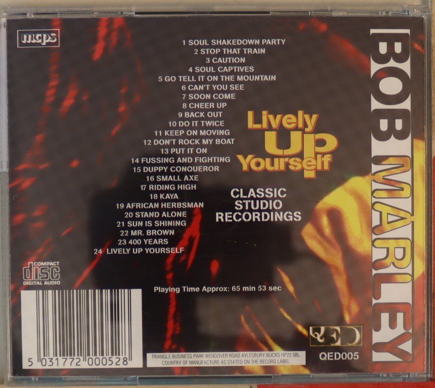 CDs: Bob Marley – Lively Up Yourself – D'occasion à Luzern par CONTENTI 2