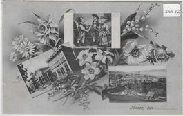 Heiden - Multiview - Jugendstil-Karte