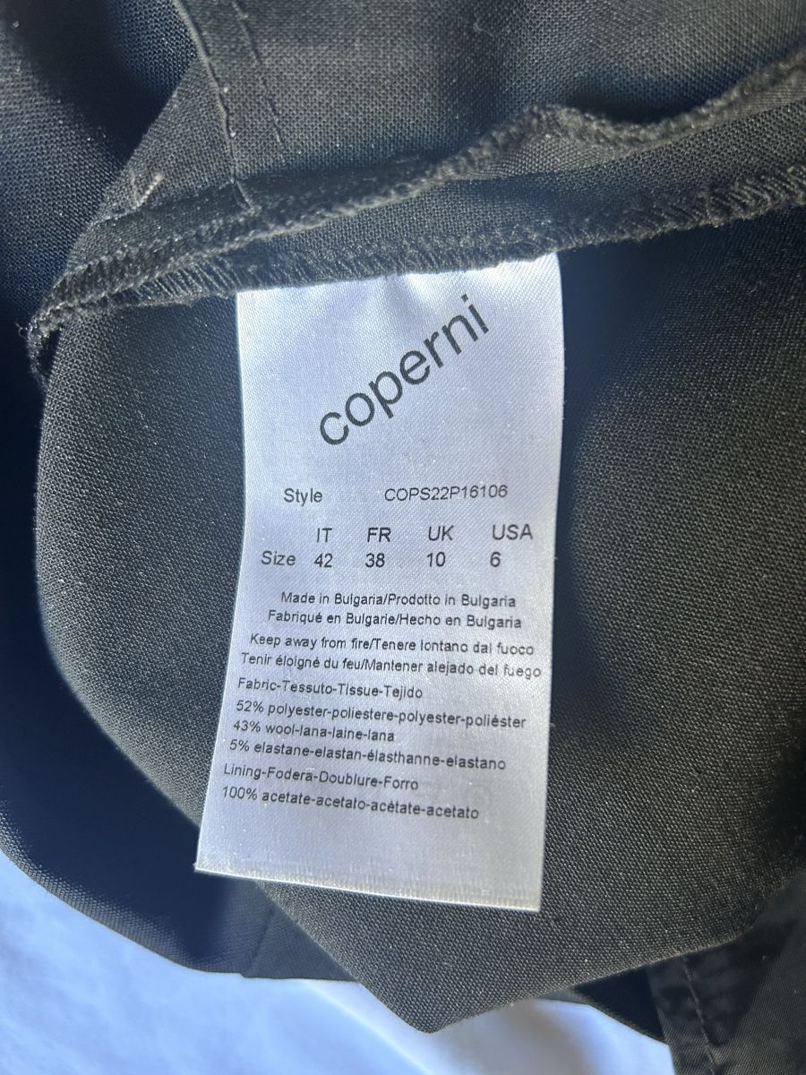 Pantaloni: Sublime pantalon noir Coperni 38 – Usato da Genève venduto da Sarahchge 6