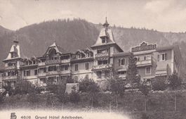 Grand Hôtel Adelboden N° 4606  1908