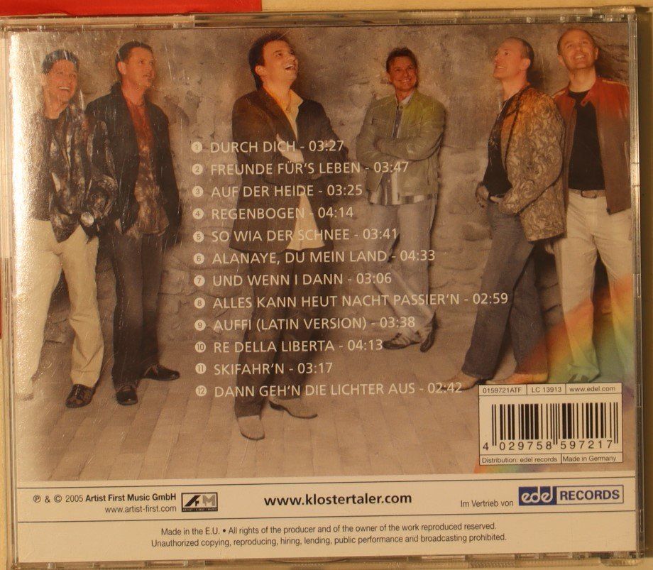 CDs: Klostertaler – Regenbogen – Gebraucht aus Luzern von CONTENTI 2