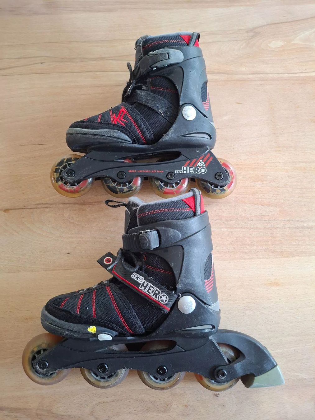 K2 Pattini in linea & Pattini a rotelle: Inline Skates v. K2 SK8 Hero JR Pack, Gr. 32-37 – Usato da Bilten venduto da pelanov 2