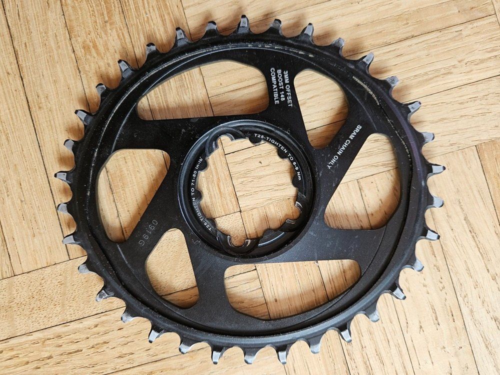 Sram Pezzi di ricambio: Kettenblatt SRAM 34T Eagle technology X-SYNC 2, 3mm Offset – Usato da Unterterzen venduto da Tommylee5 2