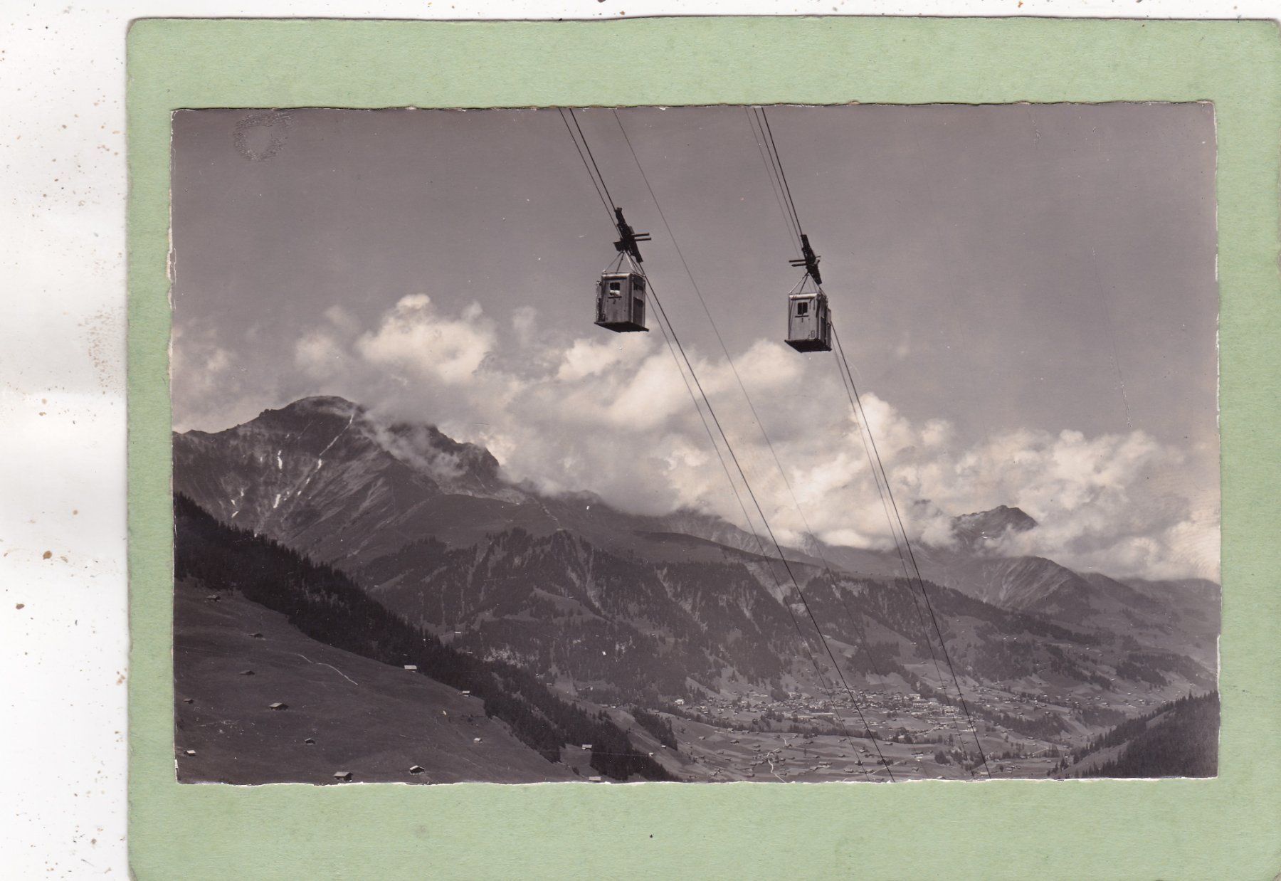 Cartoline postali: Adelboden Luftseilbahn Birg - Engstligenalp – Usato da Herisau venduto da Lisegrat2008