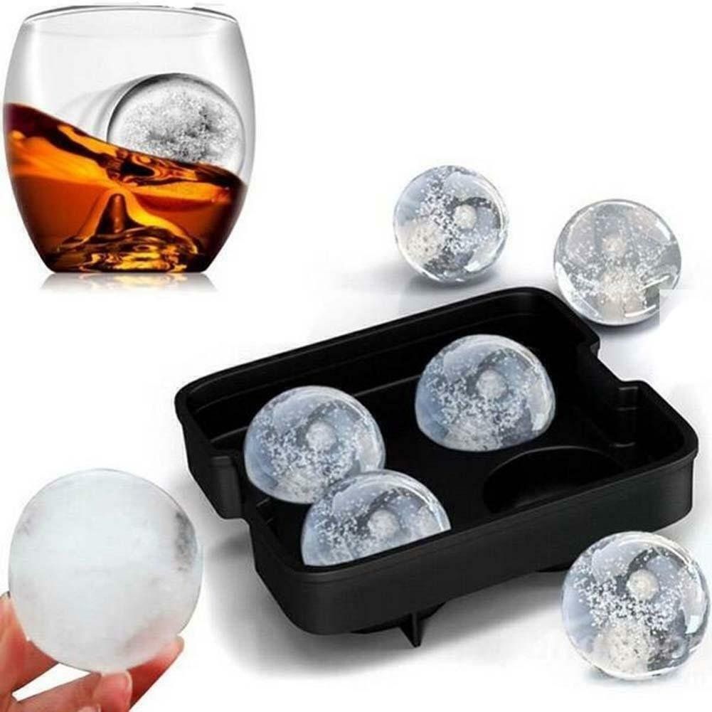 Elettrodomestici da cucina: Ice Balls XXL Eiskugelform Silikon Eiswürfelform Eiskugeln – Nuovo (secondo la descrizione) da Kirchdorf AG venduto da Apost008 1