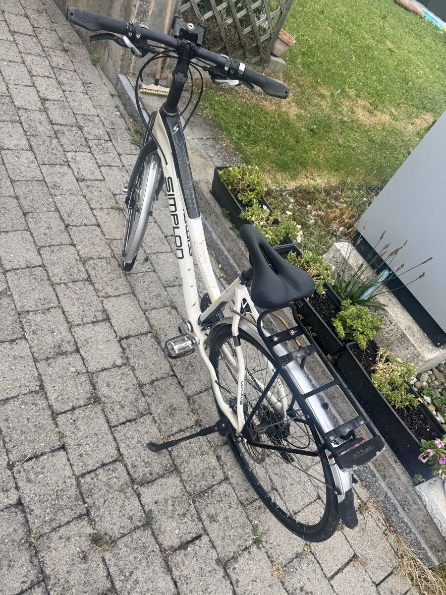 Biciclette: Simplon Bicycle white size M used condition no guarantee  – Usato da Seuzach venduto da Wolf936 1