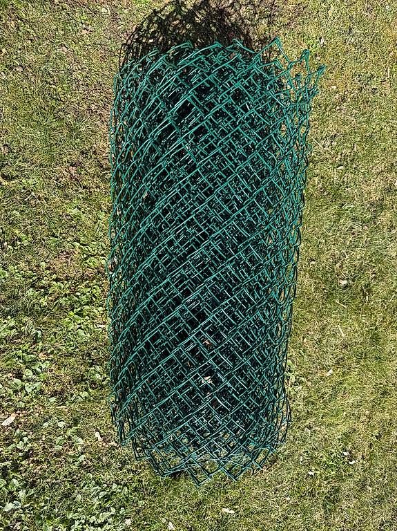 Recinzioni: Maschendraht Zaun grün 11mX 0.80cm – Usato da Saland venduto da Marejo