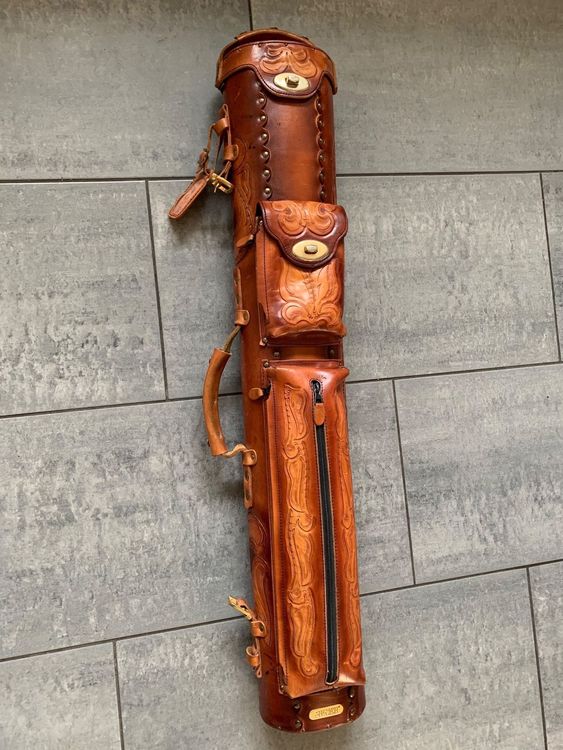 Billard Queue Tasche Für 2 Sticks - Praktische Tragetasche Mit Schultergurt | Wasserdichtes Oxford-Material