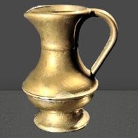 🌟 Vintage Messing Krug mit Charakter🌟💫