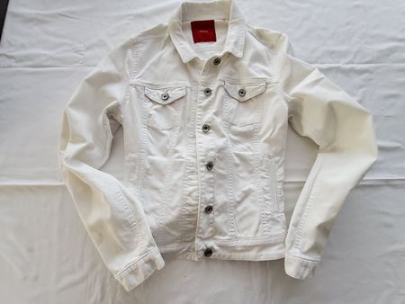 Jeansjacke S. Oliver, Damen, weiss, Gr. S
