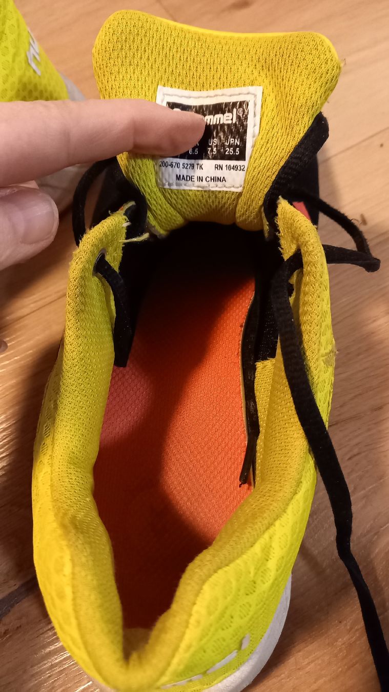 Hummel Scarpe da uomo: Hallenturnschuh von Hummel Gr.39,5 – Usato da Lützelflüh-Goldb venduto da Punktesammler 5