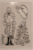 Weihnachtliche Stempel Set, neu! 🎄🥂