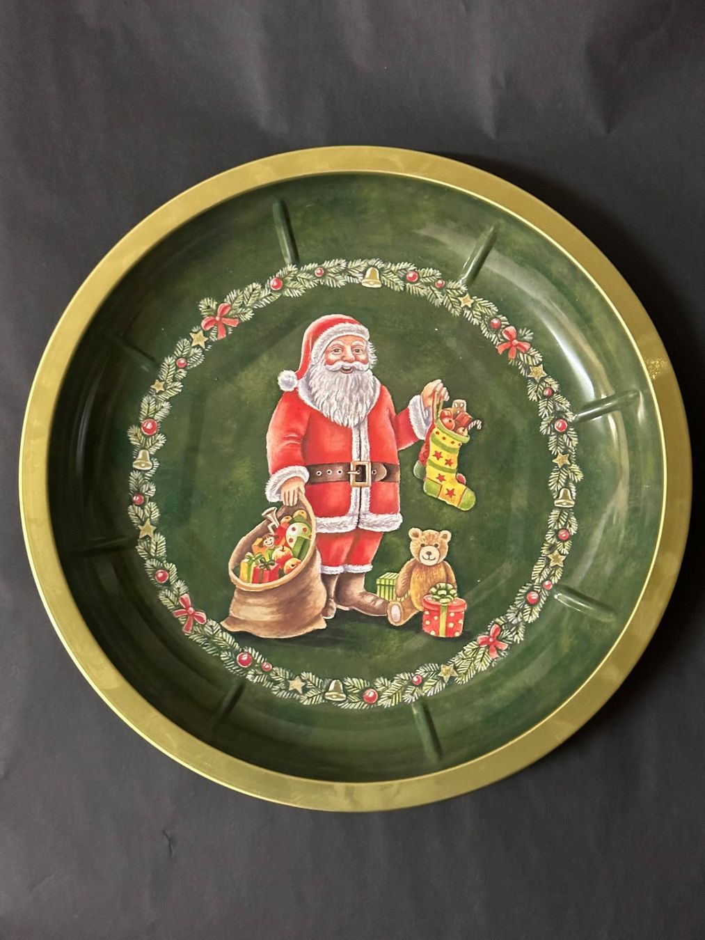 Piatti: Weihnachtsdekoration Samichlaus Teller – Usato da Bern venduto da schnupka