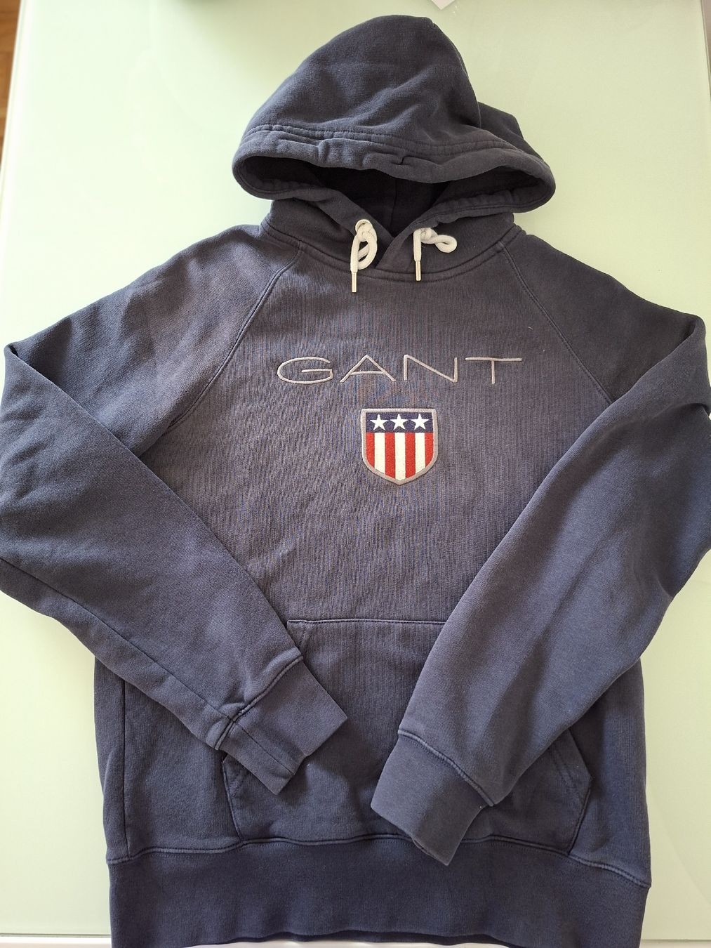 Gant Maglioni & Felpe: Pull à capuche GANT bleu marine, taille S – Usato da Renens VD venduto da ser_j2fn